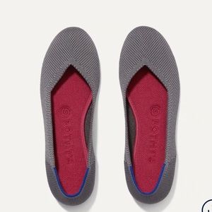 NEW Rothy’s The Flat in Charcoal Size 8.5